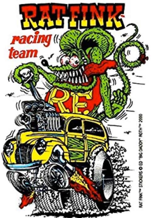 Rare Original Art of Ed “Big Daddy” Roth and hot-rod icon Rat Fink