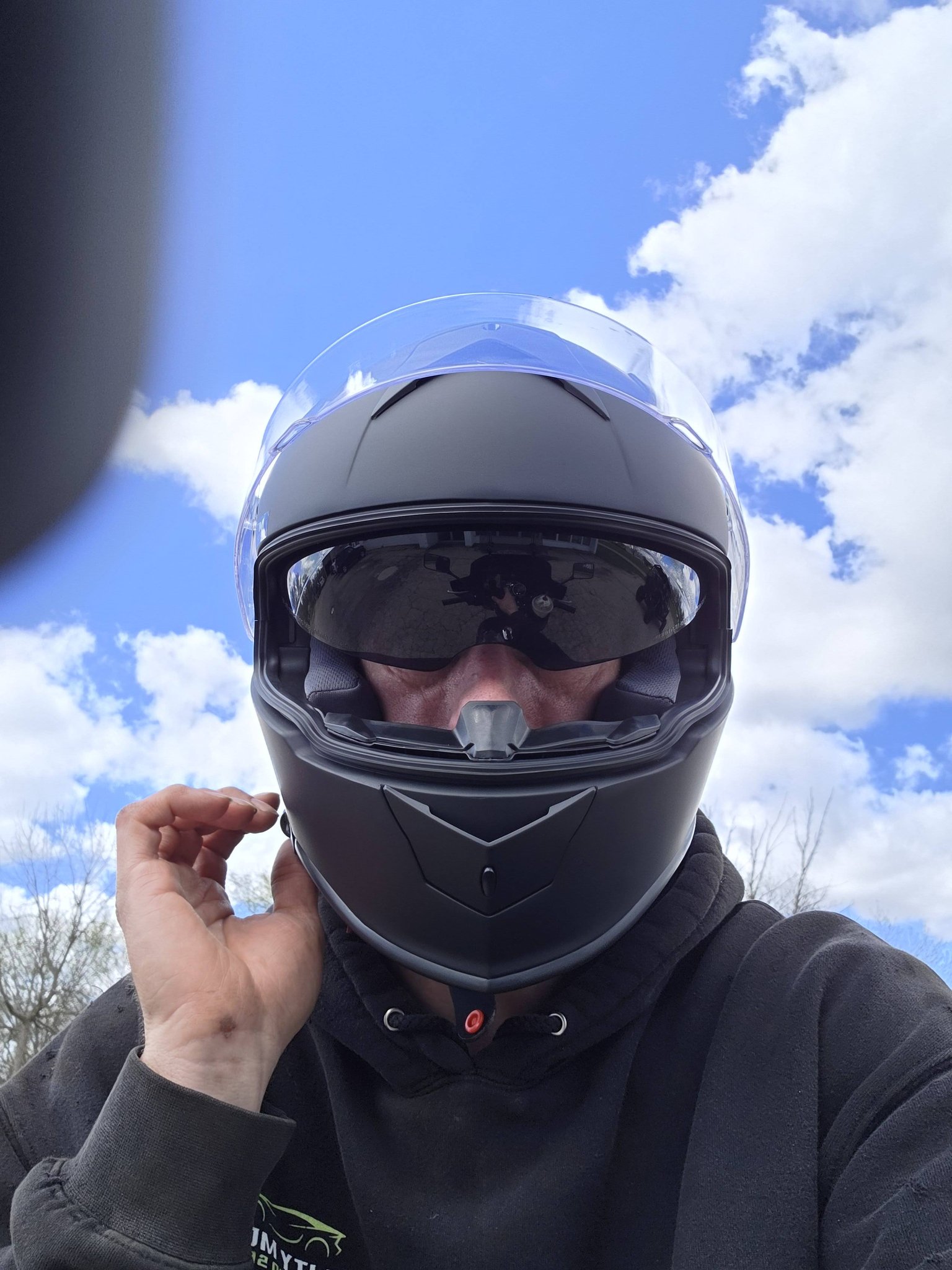 bucket helmet motorcycle photography D.O.T. German- Dull Black  Daytona Helmets Bell helmet hookup for dirt