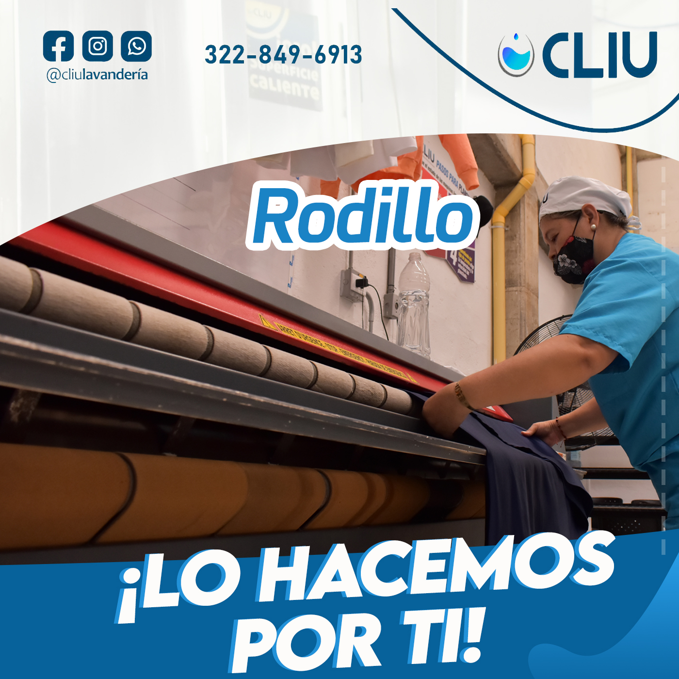 Hoy te presentamos el Rodillo de... - Cliu Lavandería Urabá