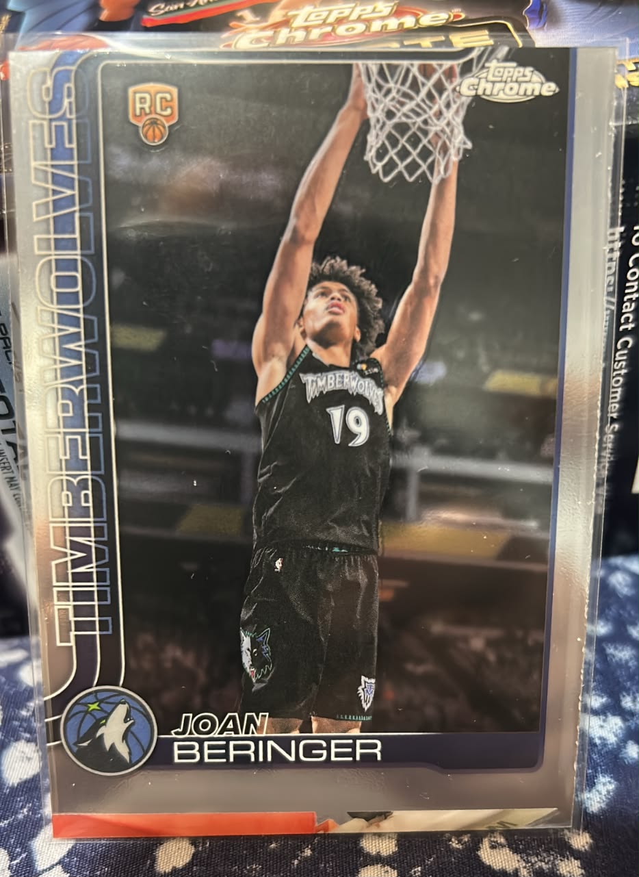Just pulled this miss cut card does anybody know what it's worth?