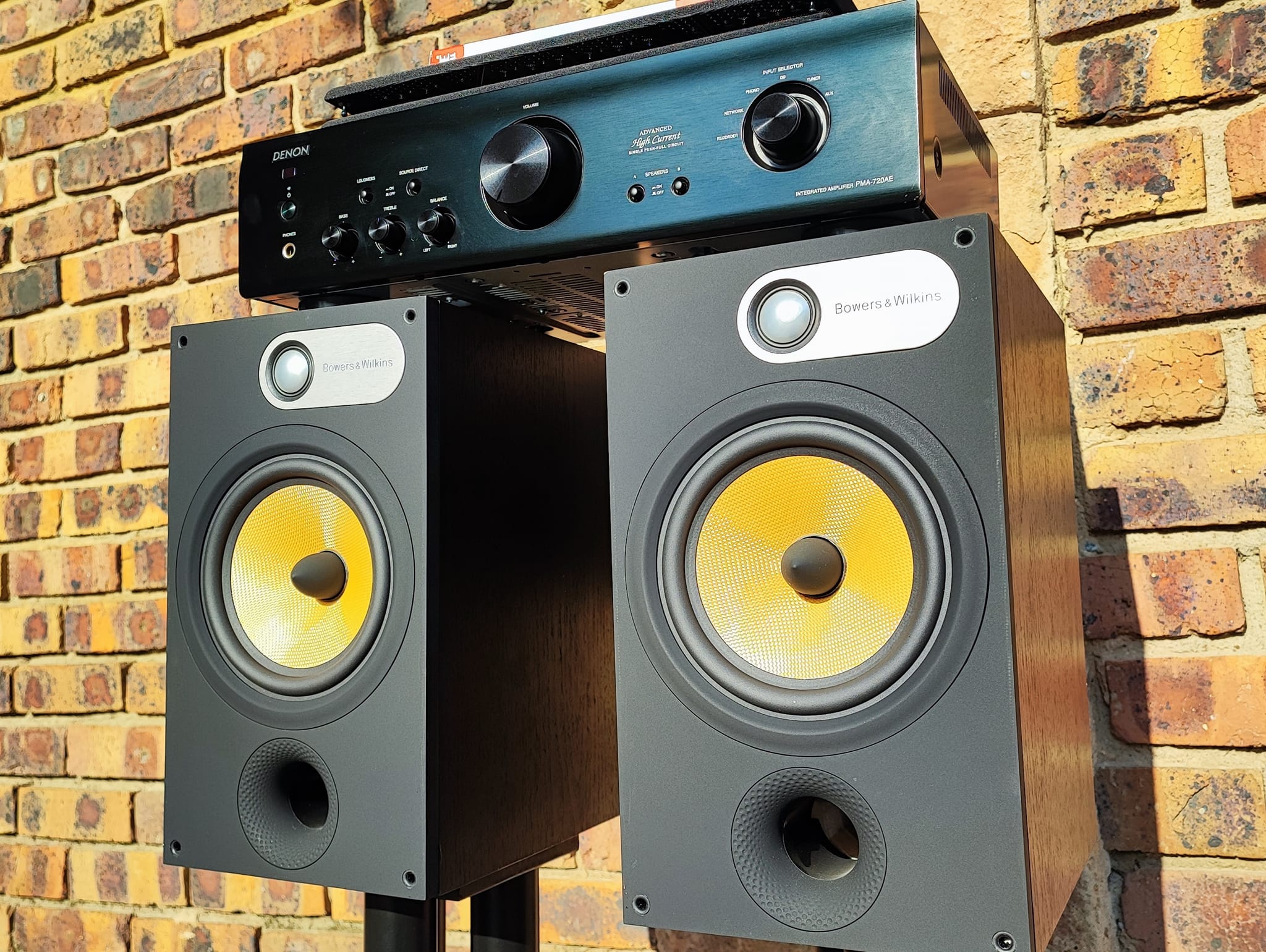 DENON And B&W685 Stereo Set Immaculate Clean Denon PMA-720AE 