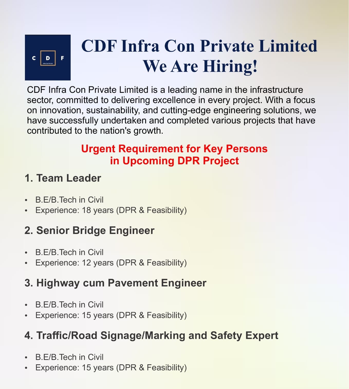 Electrical & Electronics Engineering(EEE) | CDF Infracon Pvt Ltd ...
