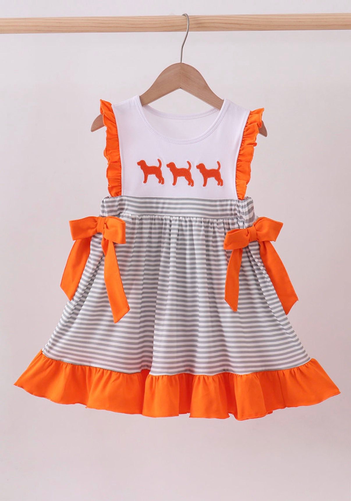 Kids ruffle and bubble dresses for sale display picture 1