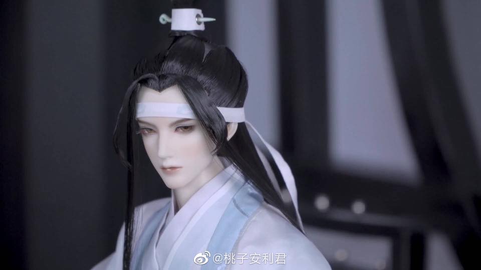 魔道祖师#忘羡蓝忘机x魏无羡bjd娃娃版
