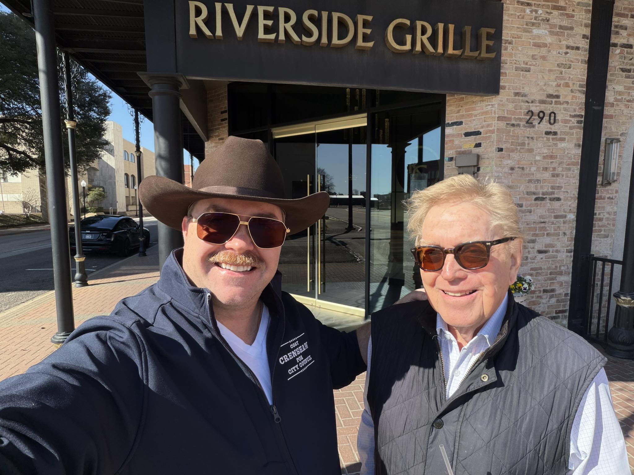 Cory - Had lunch with pops at Riverside Grille Hostess (nice lady ...