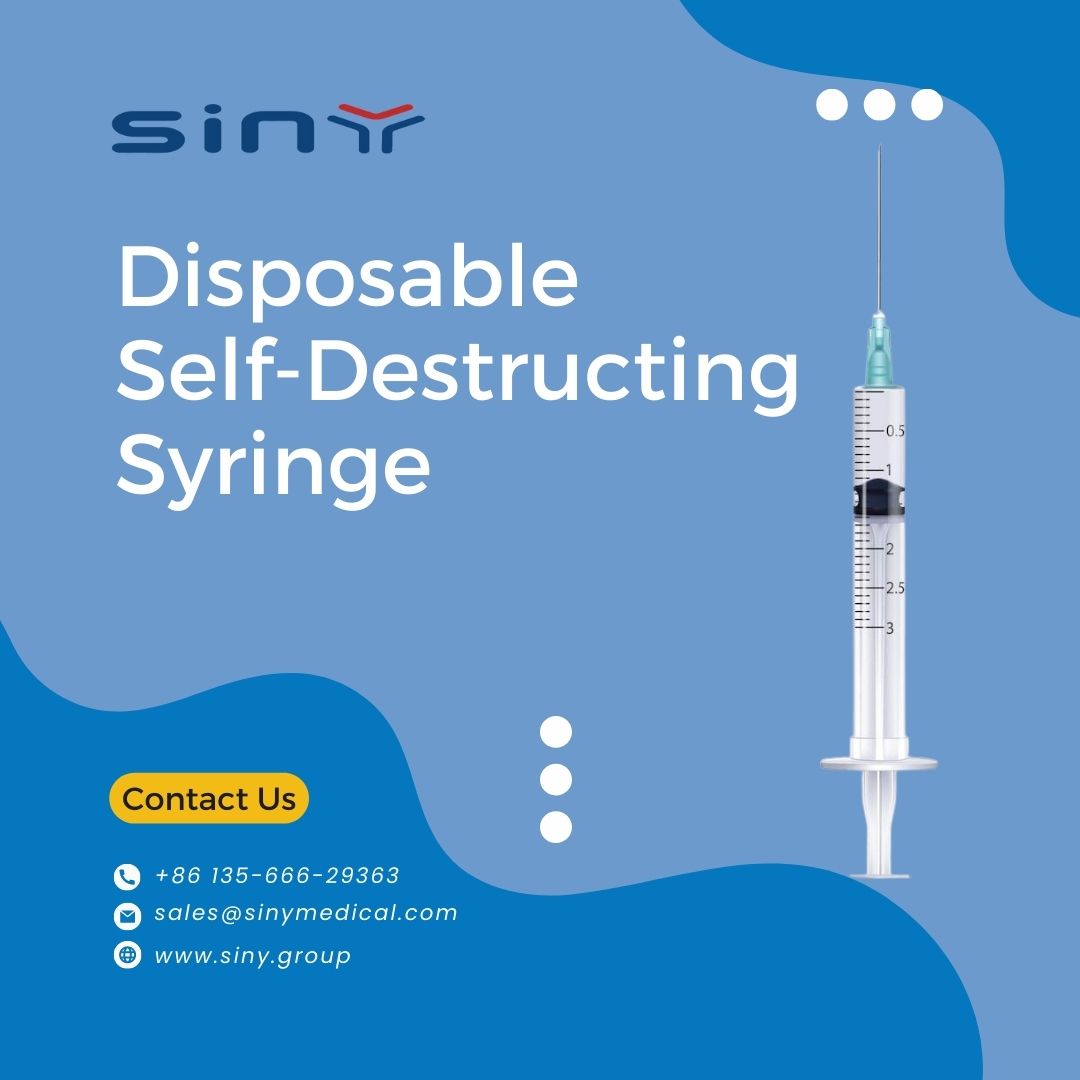 Siny Medical - 💉The Future of Syringes: Disposable... | Facebook