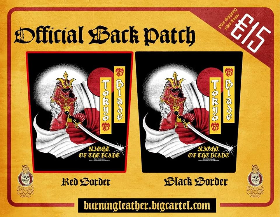 Out now Available! Official Tokyo Blade merchandise! Warrior Of