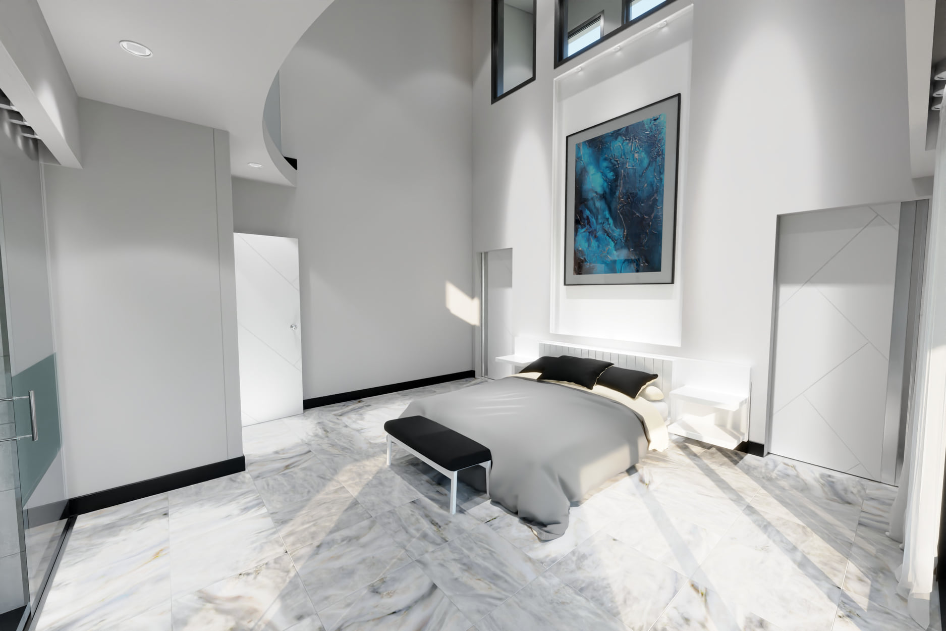 NXT TEC. Ltd - Here is a sneak peek at a bedroom design... | Facebook