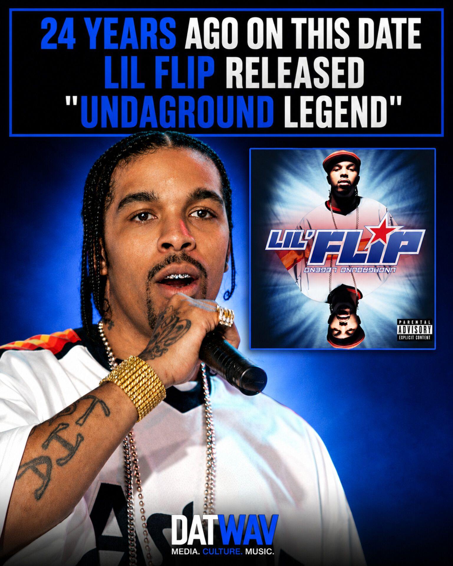 Lil' Flip releases Undaground Legend on August 27, 2002