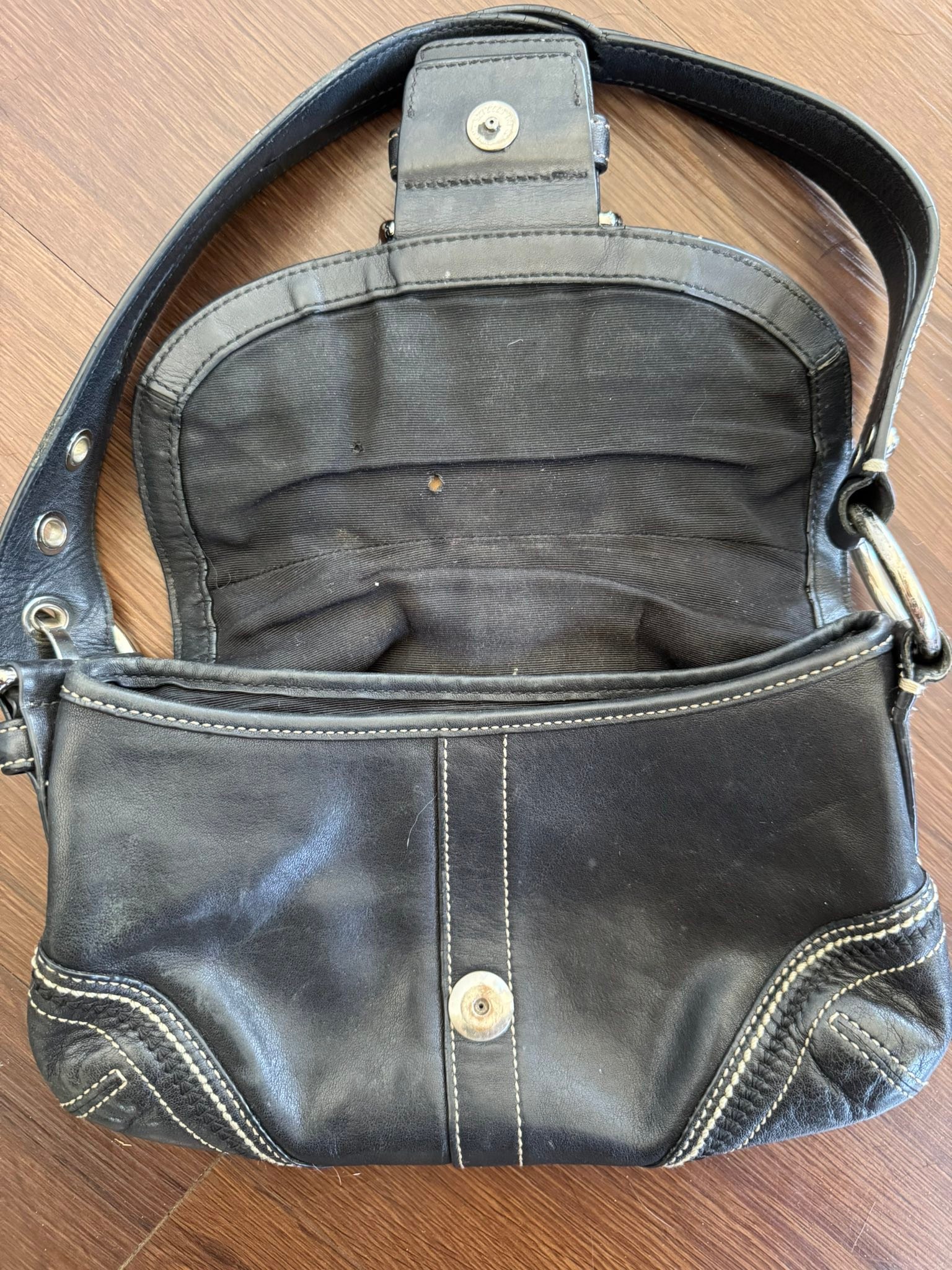 Red top handle soho and black mini soho bags available! Prices in 