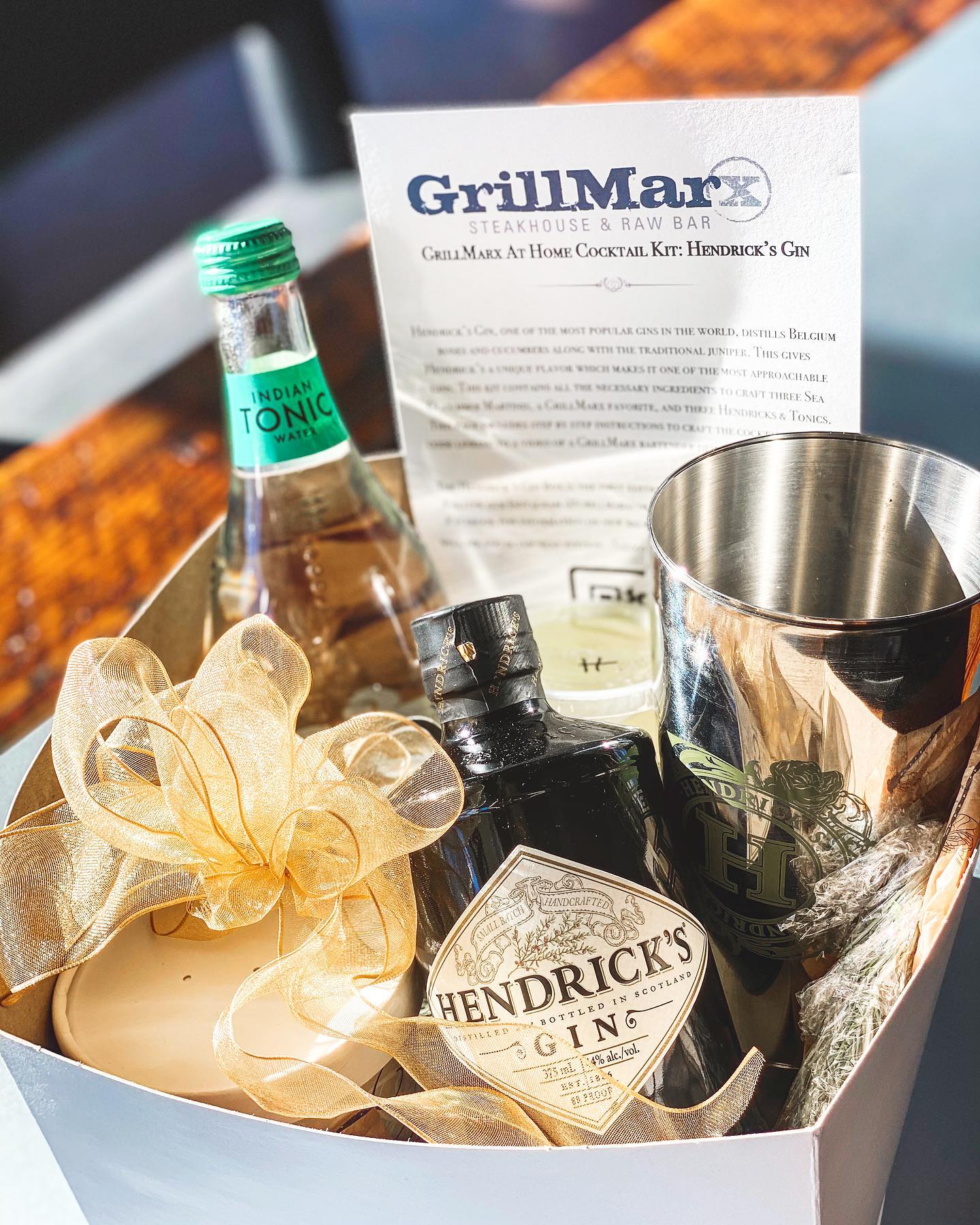 Our Hendrick’s At Home Cocktail Kit... - GrillMarx Columbia