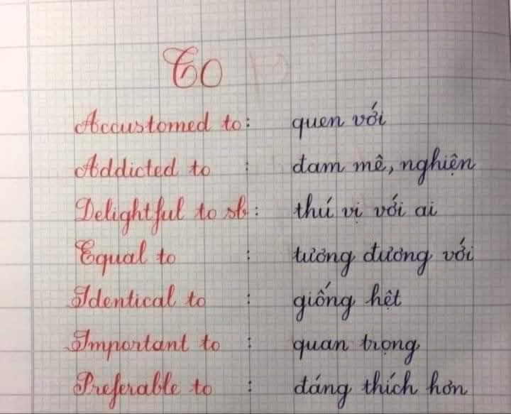 Học Từ Vựng Tiếng Anh Mỗi Ngày | Cụm từ tiếng anh | Facebook