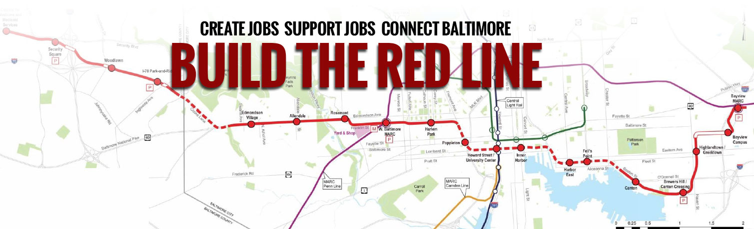 Red Line Now | Baltimore MD