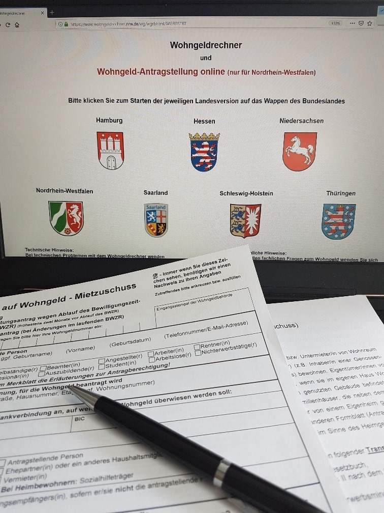 Wohngeld Online Beantragen Neuer Stadt Huckeswagen Facebook