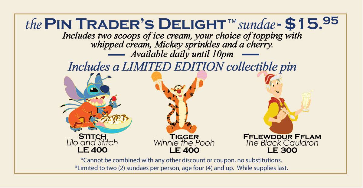 Here is our latest set of Pin Trader Delight sundae pins! #DSSH