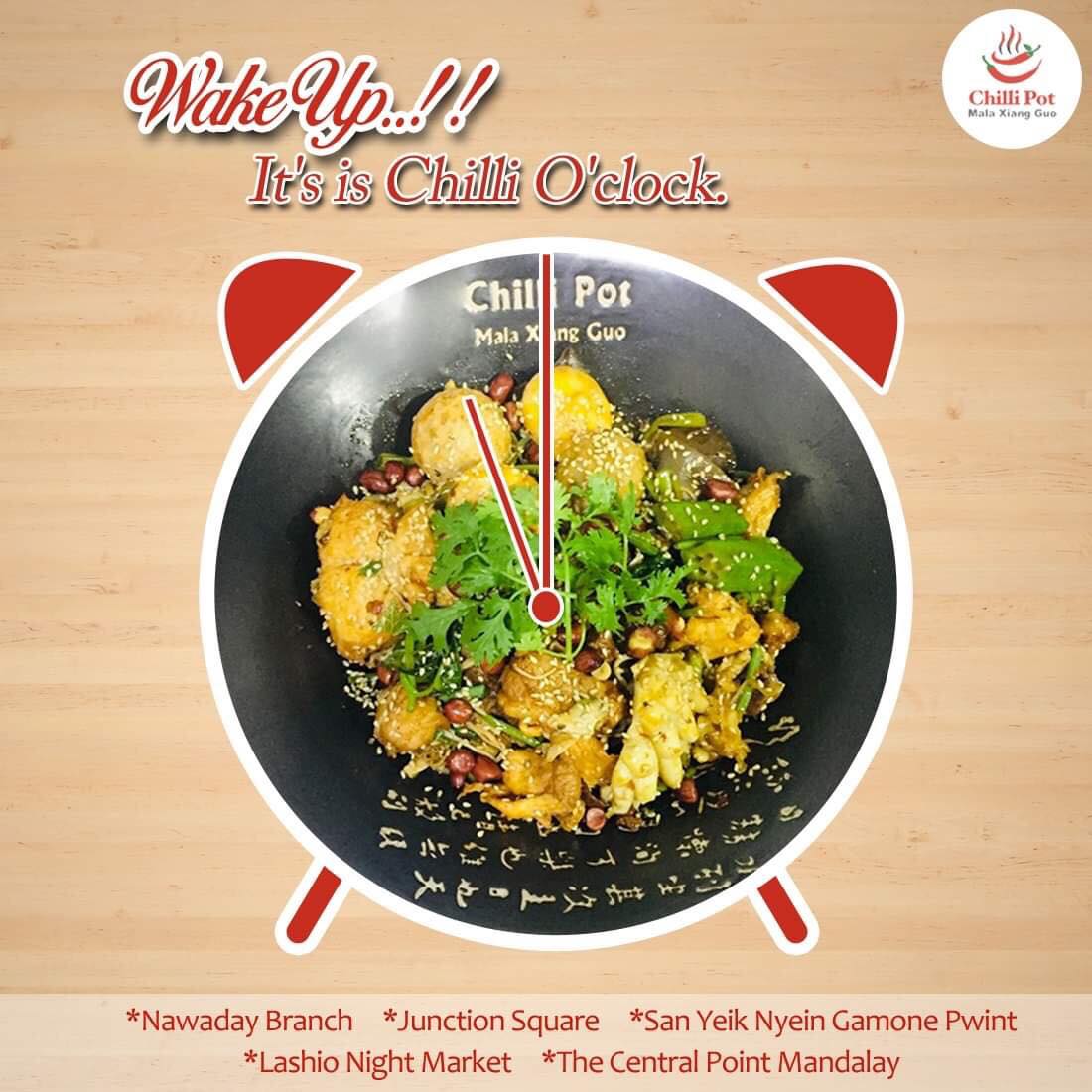 Chilli Pot Central Point Mandalay | Yangon