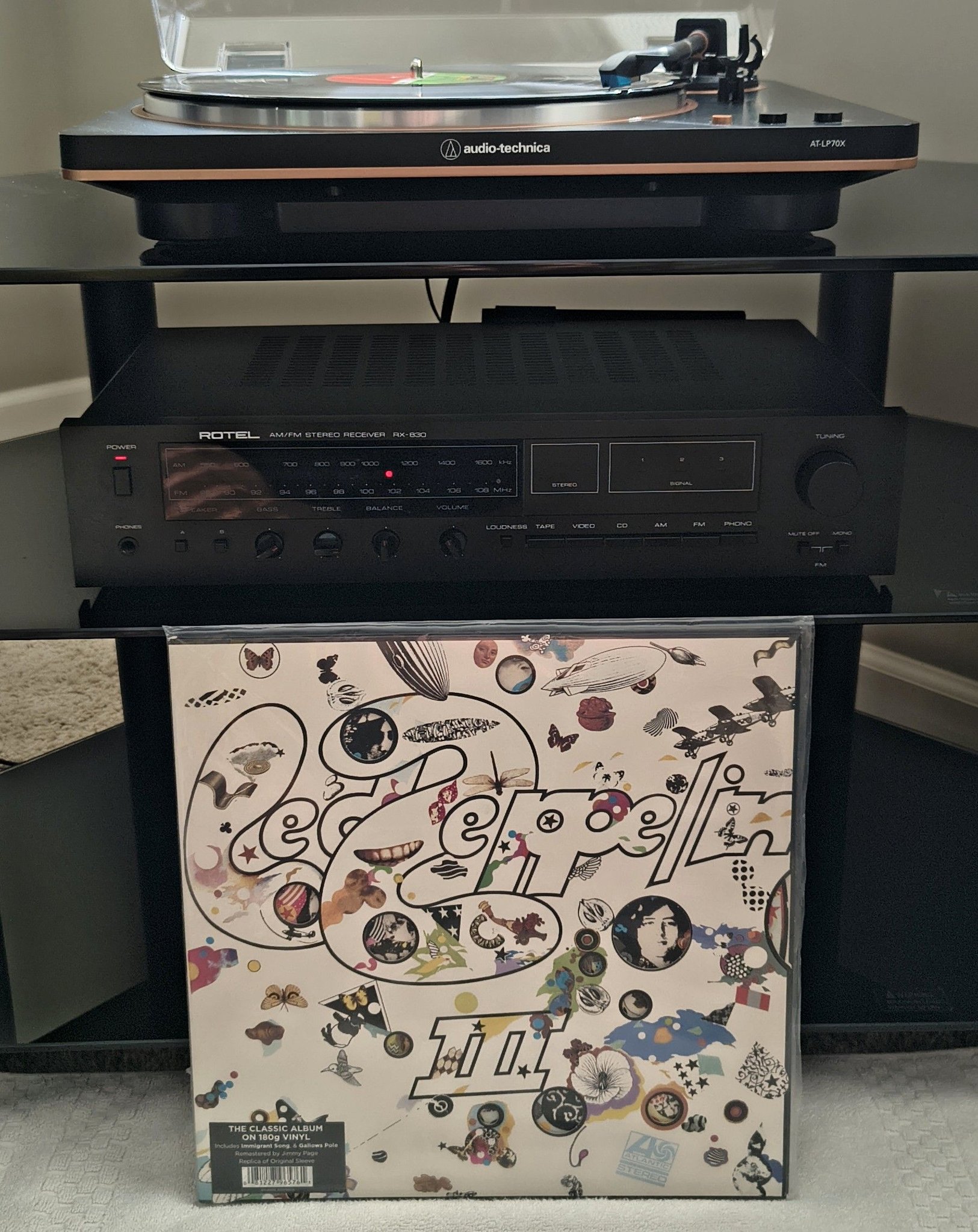 Led Zeppelin III (2014 Remastered 180g German pressing)