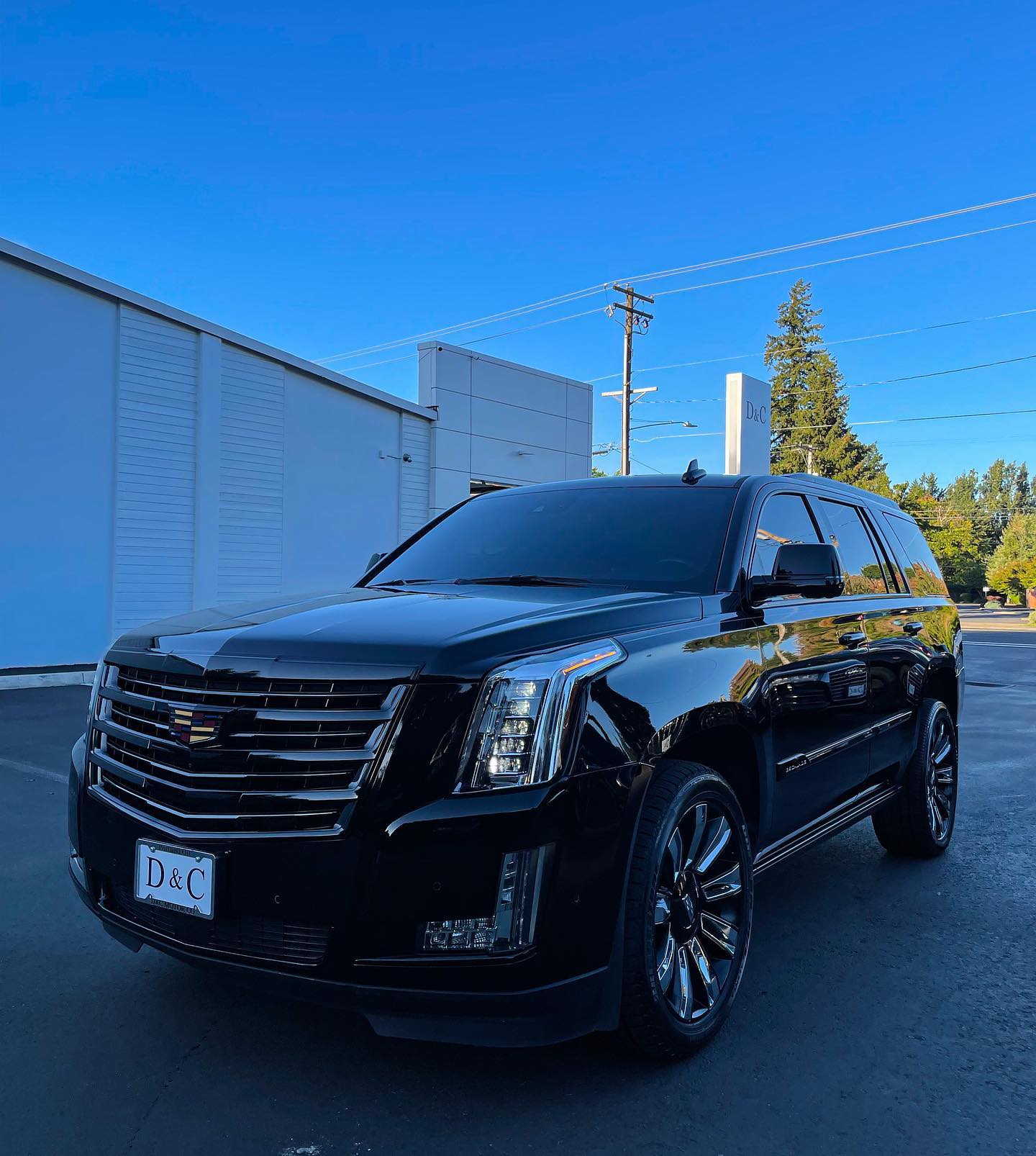Beautiful, big body, flat black... - Springer Auto Detail