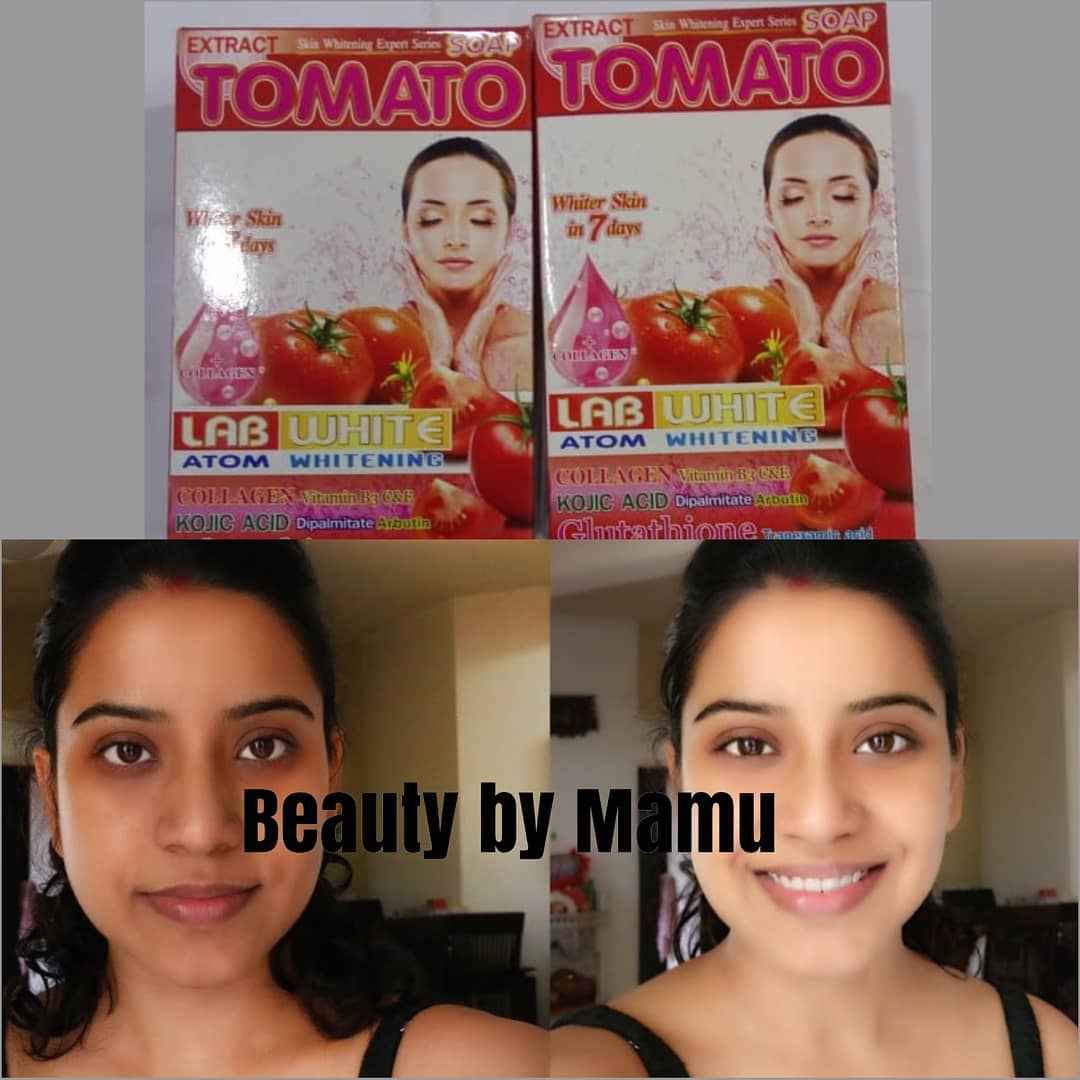 Savon Blanchissant Thai Lab White Tomato Kojic Collagen - 160g, Neuf, Soin Intense