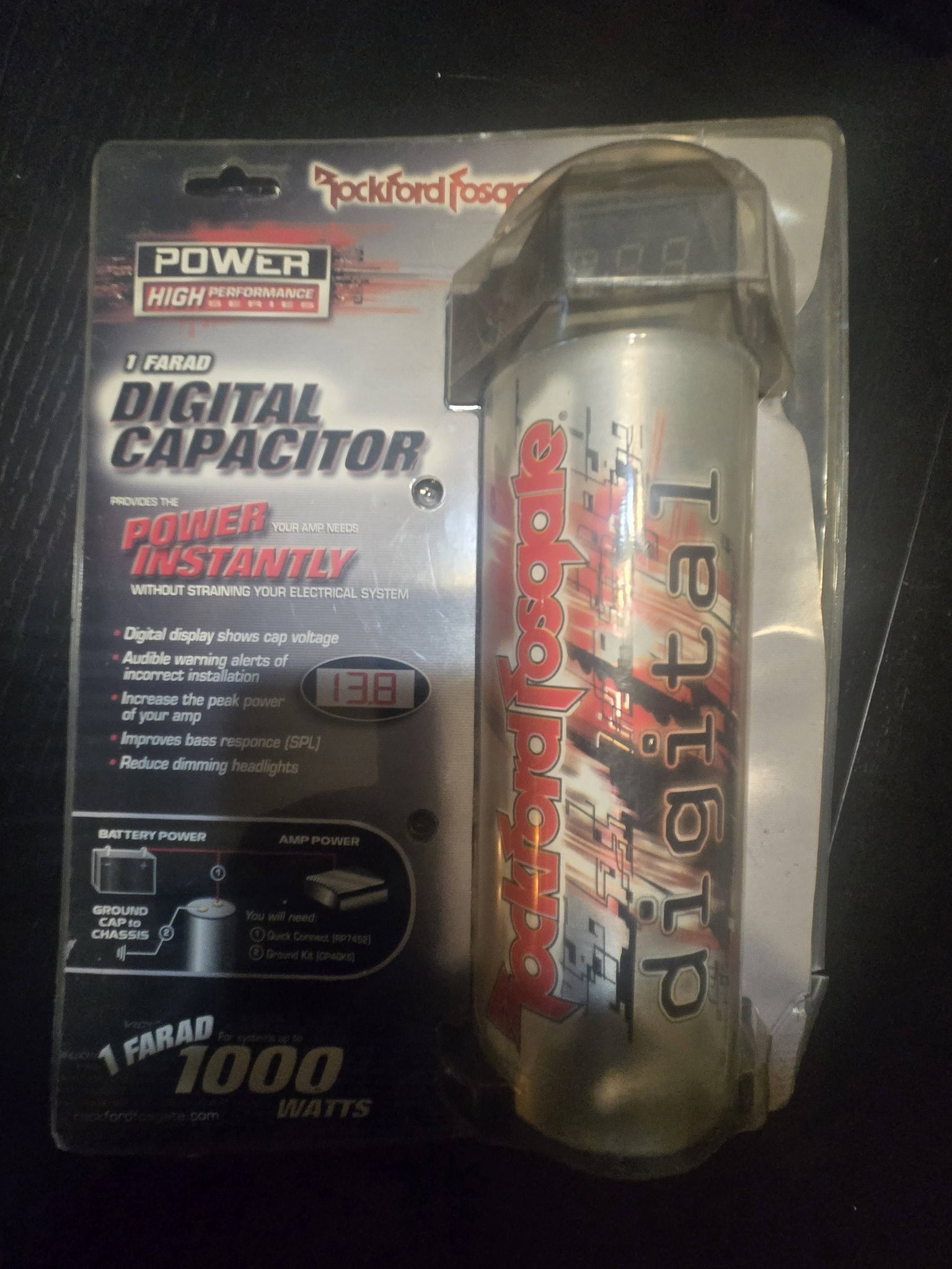 CAP 15 Chrome- Alumapro 15 Farad Limited Edition Power Capacitor