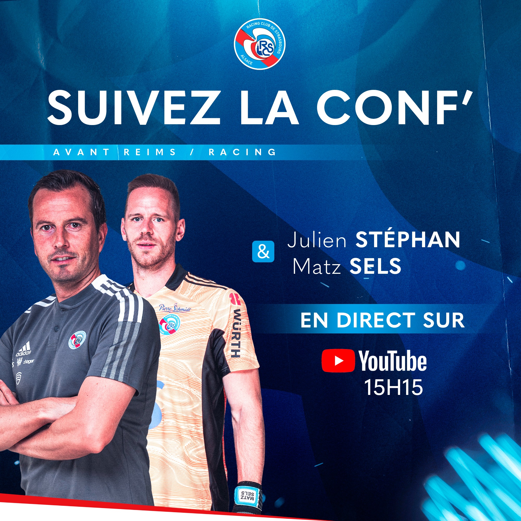 Racing - ⚡️ Le programme de ce vendredi 4 mars ⤵️ 🎙️ 15h15 - Conf' de ...
