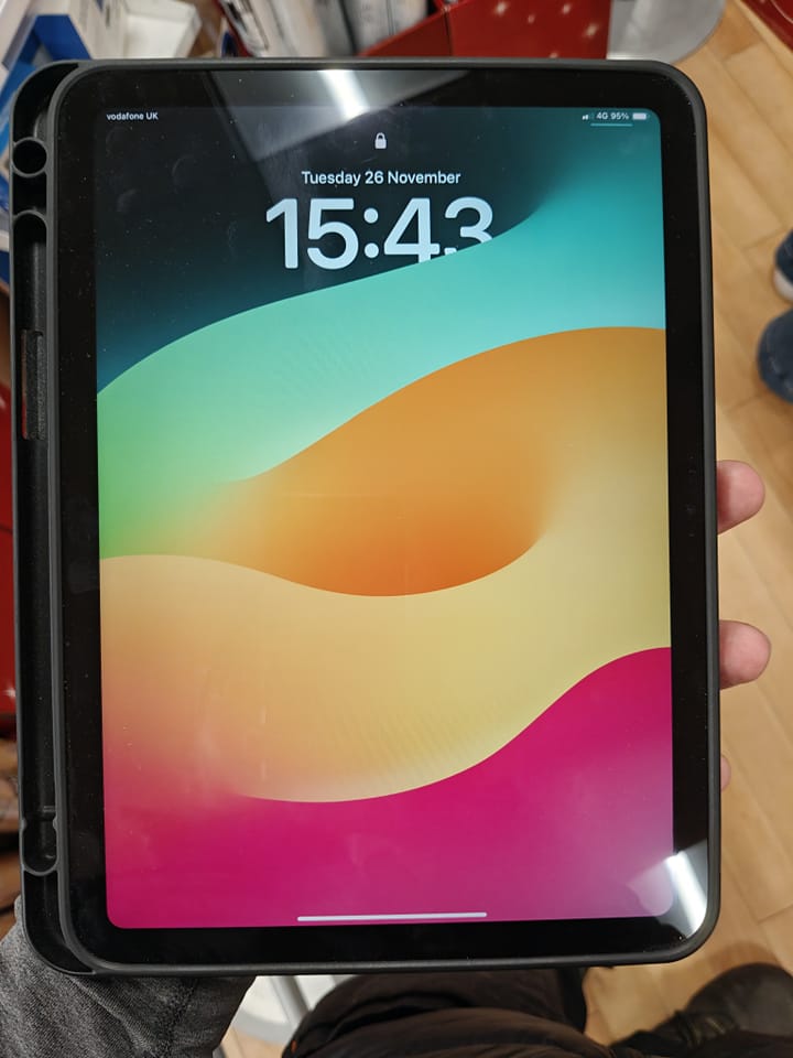 update now with owner iPad left in WHS/Post Office, has been