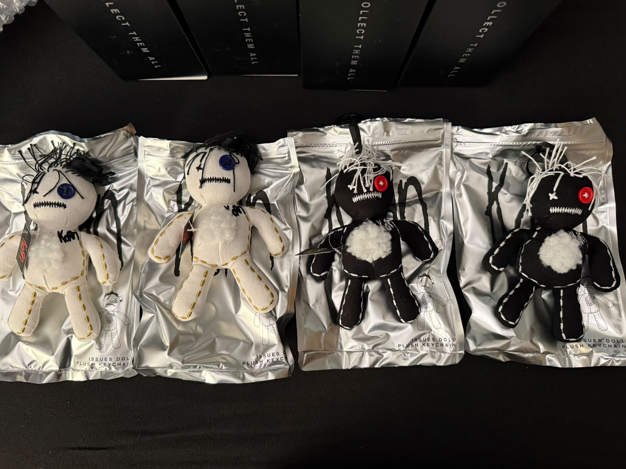 Issues Doll Blind Box Keychains | Collect all four at store