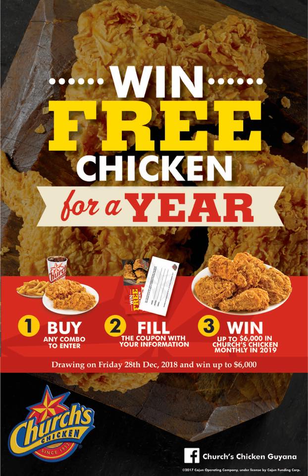 Welcome December Its Back Again Churchs Chicken