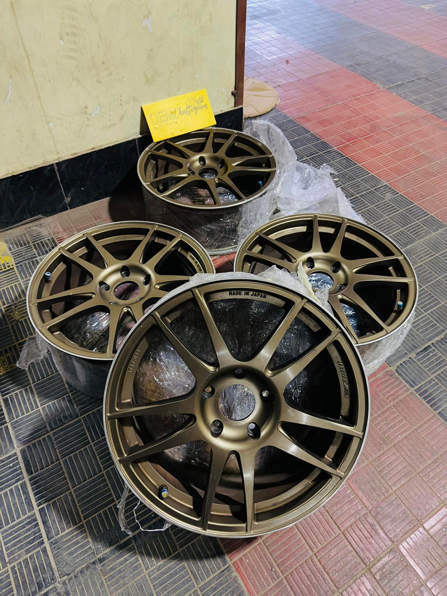 Kosei racing Dunlop direzza super lightweight racing wheels (ready 