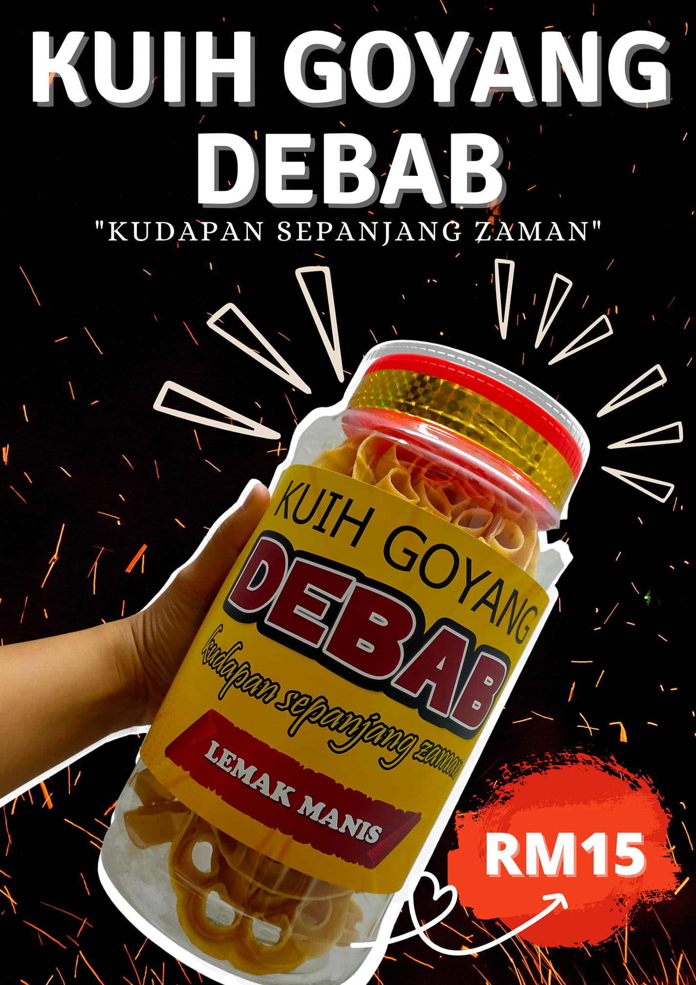 Kuih Goyang Debab