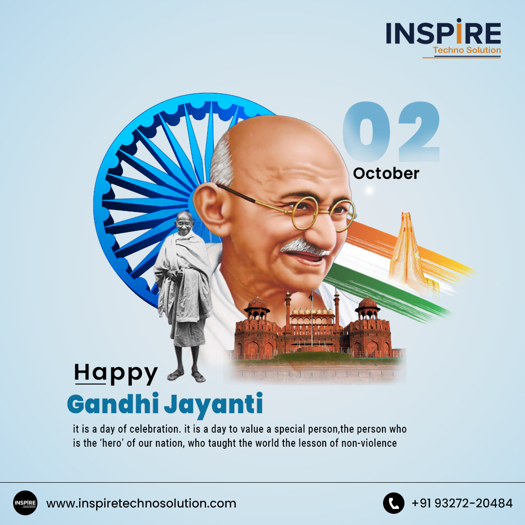 Inspire - Mahatma Gandhi Jayanti is being celebrated on 2nd October ...