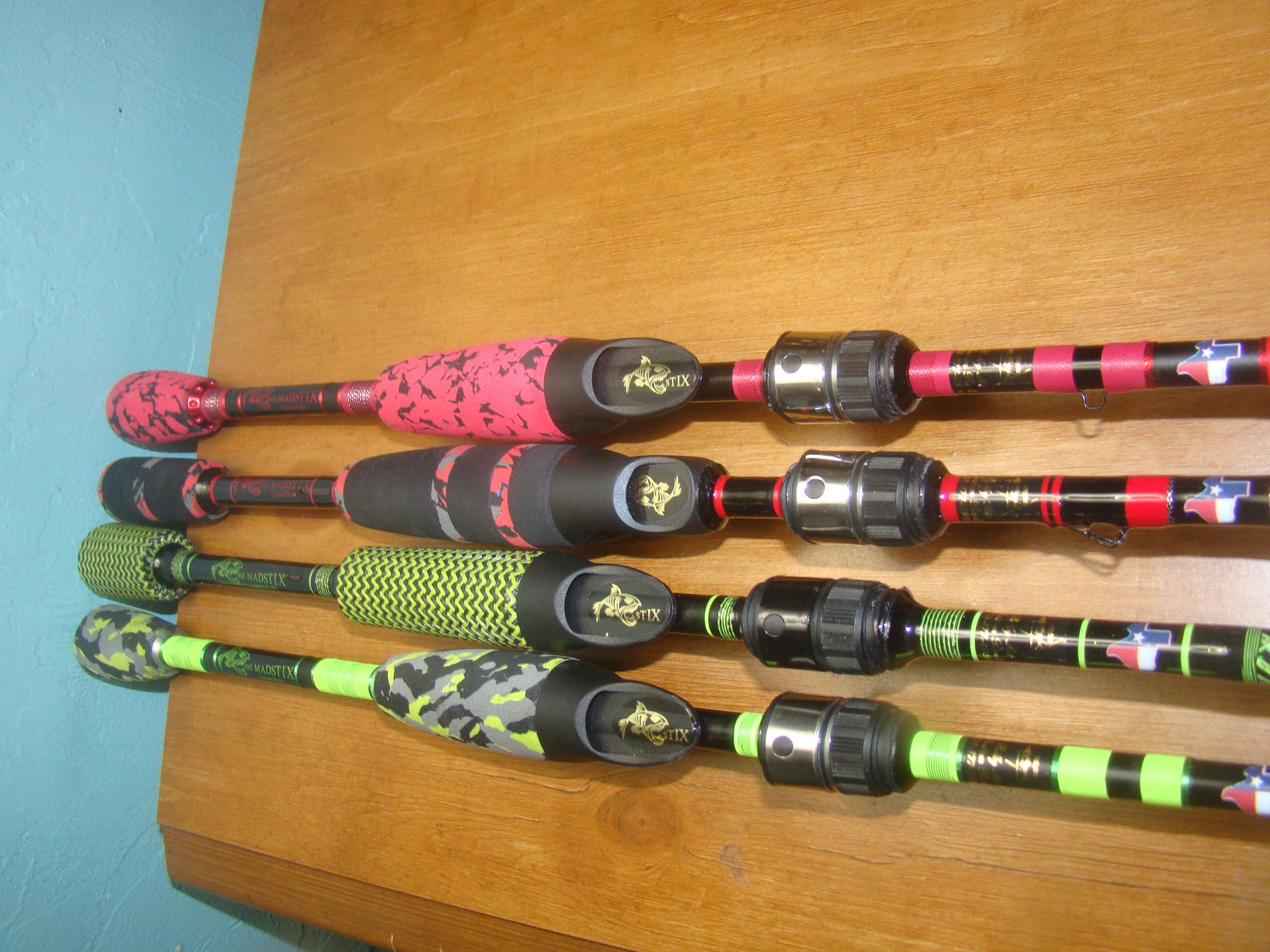 dirty stix fishing pole #3 HYBRID CASTING STIK secure grip for extended fishing sessions here i have the 4