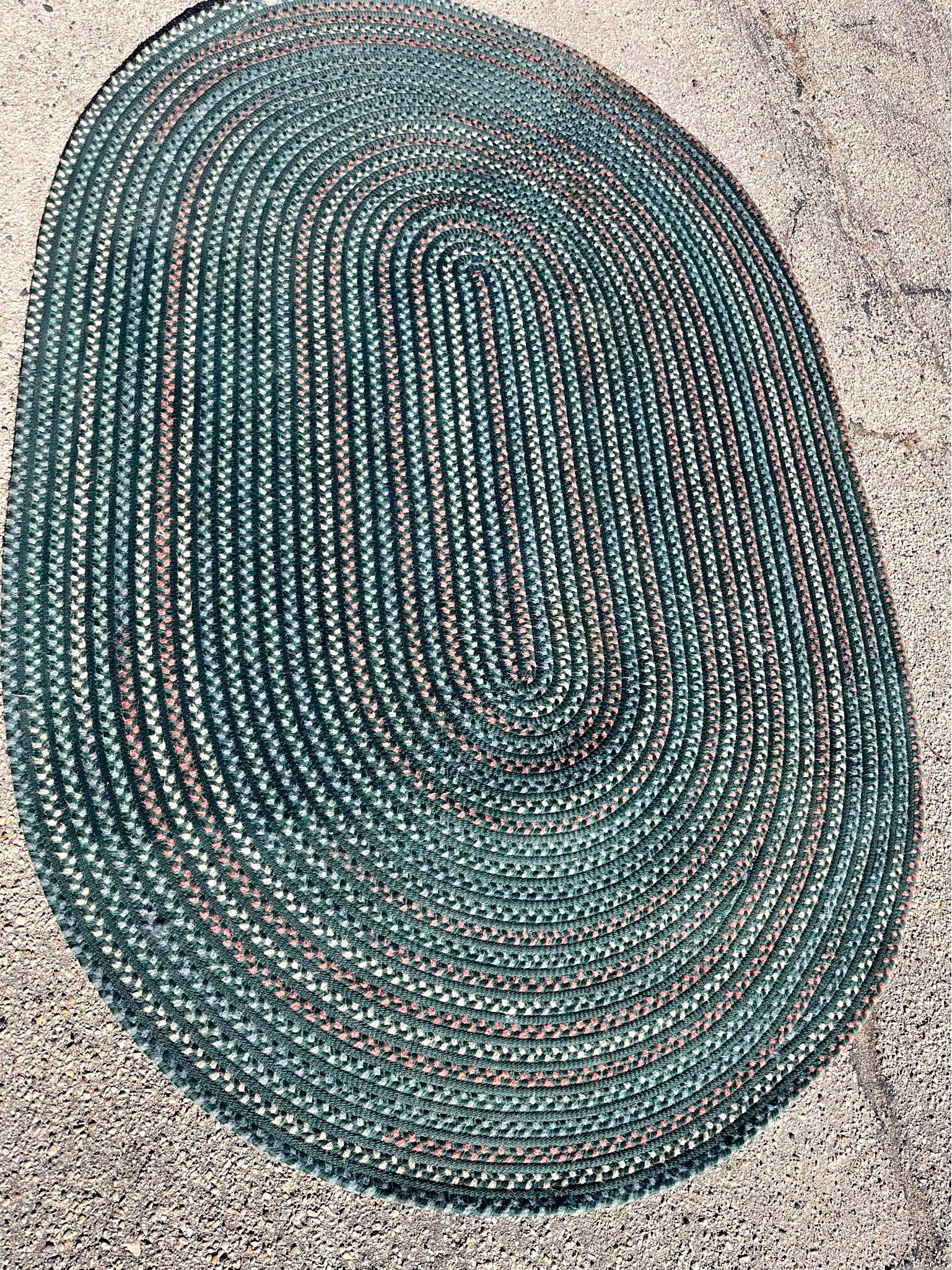 5’8”x8’4” braided wool blend rug - Area Rugs - Madison, Wisconsin ...