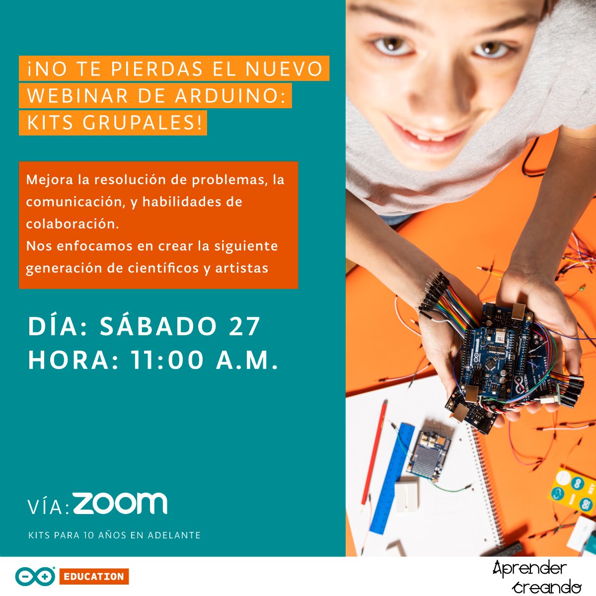¡Nuevo webinar de Arduino:... - Rosa de Santa Maria - Breña
