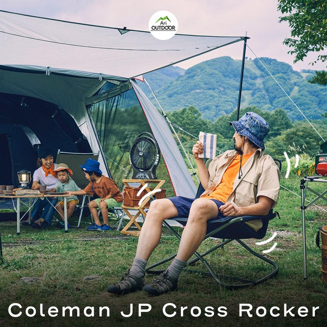 Ari Outdoor - Coleman JP Cross Rocker เก้าอี้ดีไซน์เก๋... | Facebook
