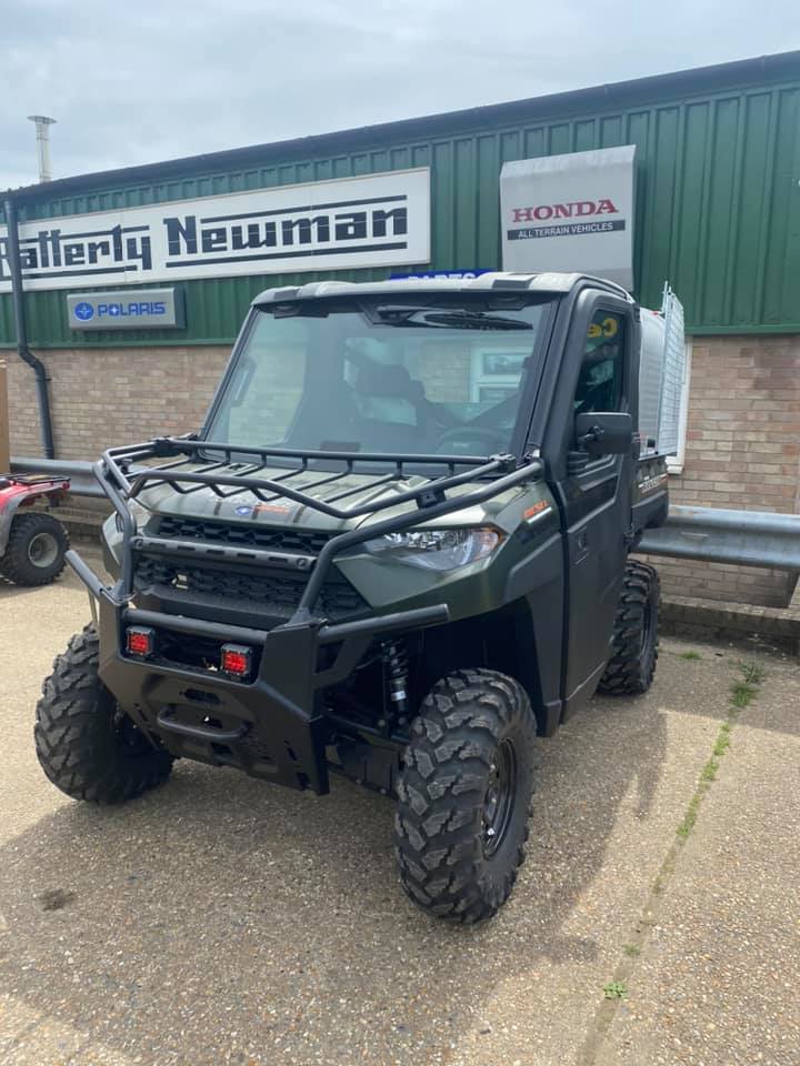 Rafferty Newman - The very capable Polaris Ranger diesel...