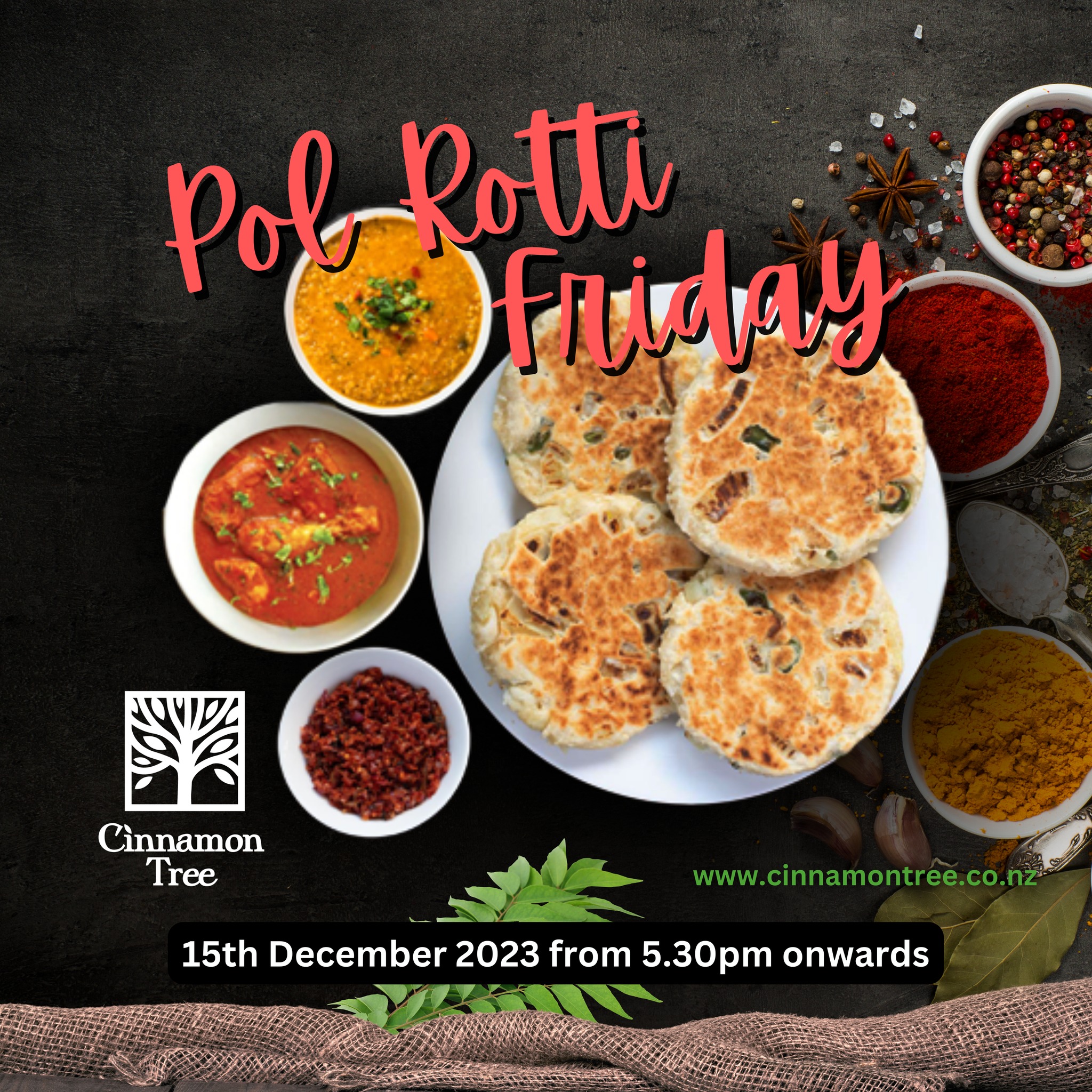 Cinnamon Tree - Experience true Sri Lankan flavours this...