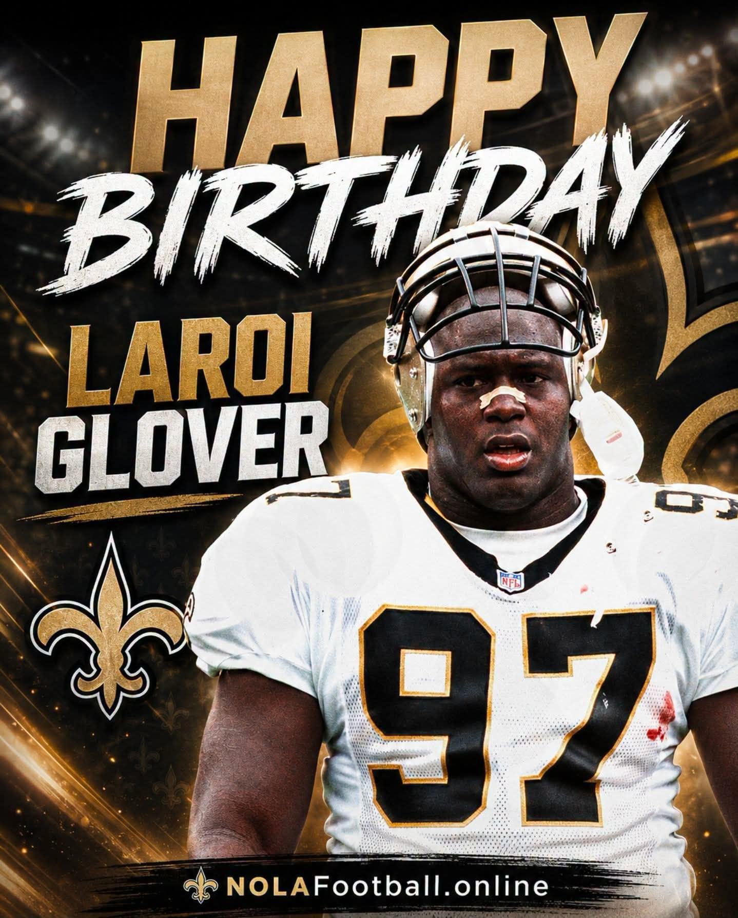Happy birthday to the Saints Hall of Famer, Lance Moore