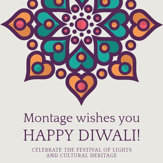 Montage - The festival of lights, merriness and prosperity...