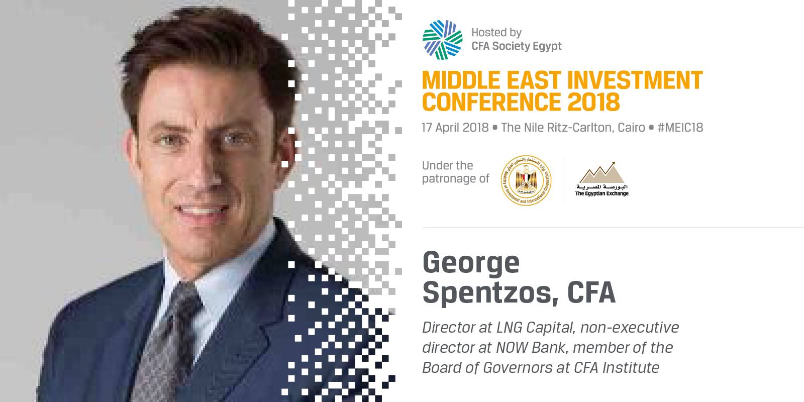 Speakers at Middle East Investment... - CFA Society Egypt