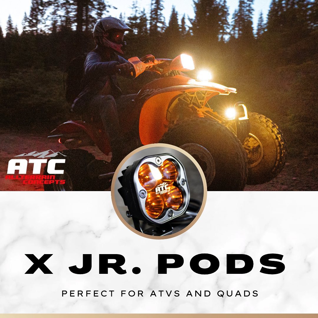 Our X Jr. Mini LED Pods are perfect... - All Terrain Concepts