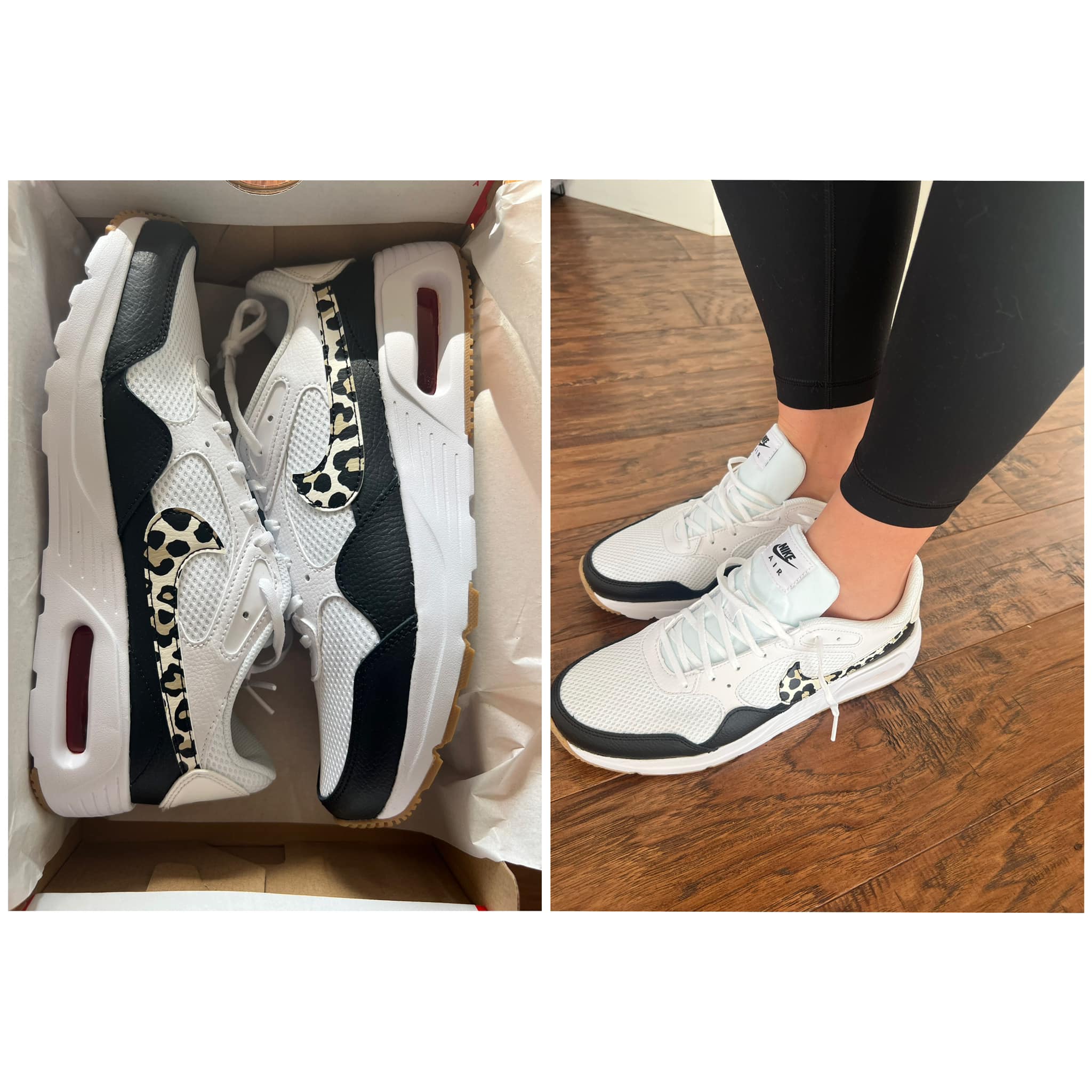 ad] These men's Nike Air Max Nuaxis sneakers are clean, comfy, and