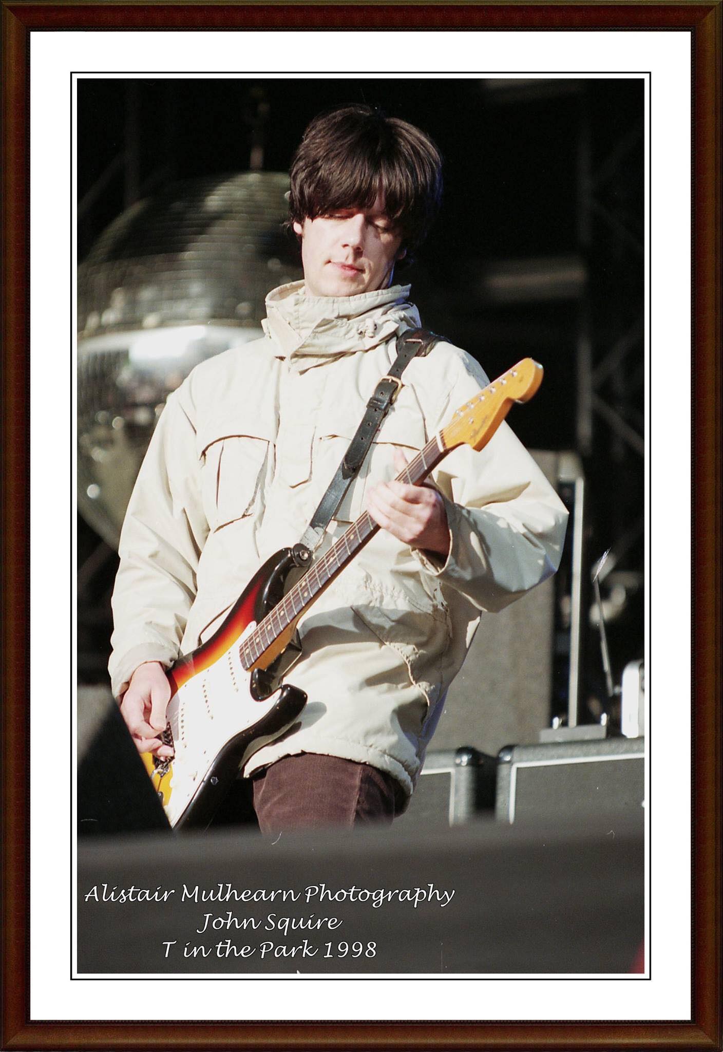 John Squire with The Seahorses in 1997... anyone manage to catch 