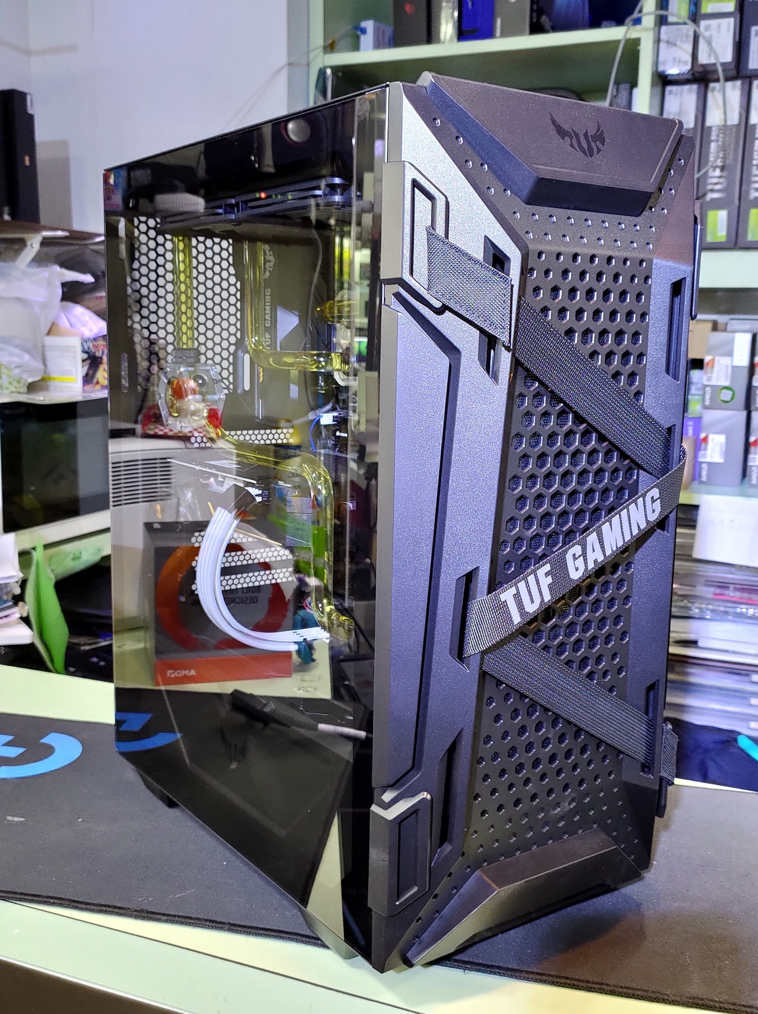Panda e-Sport - 華碩TUF新機箱到咗熊貓電腦喇!! 呢隻Case差不多完美,...