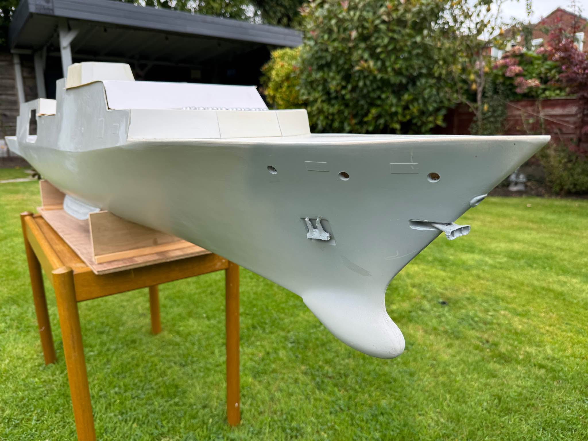 Radio Controlled Type 26 Frigate hull 1/72 scale - Remote Control Toys ...