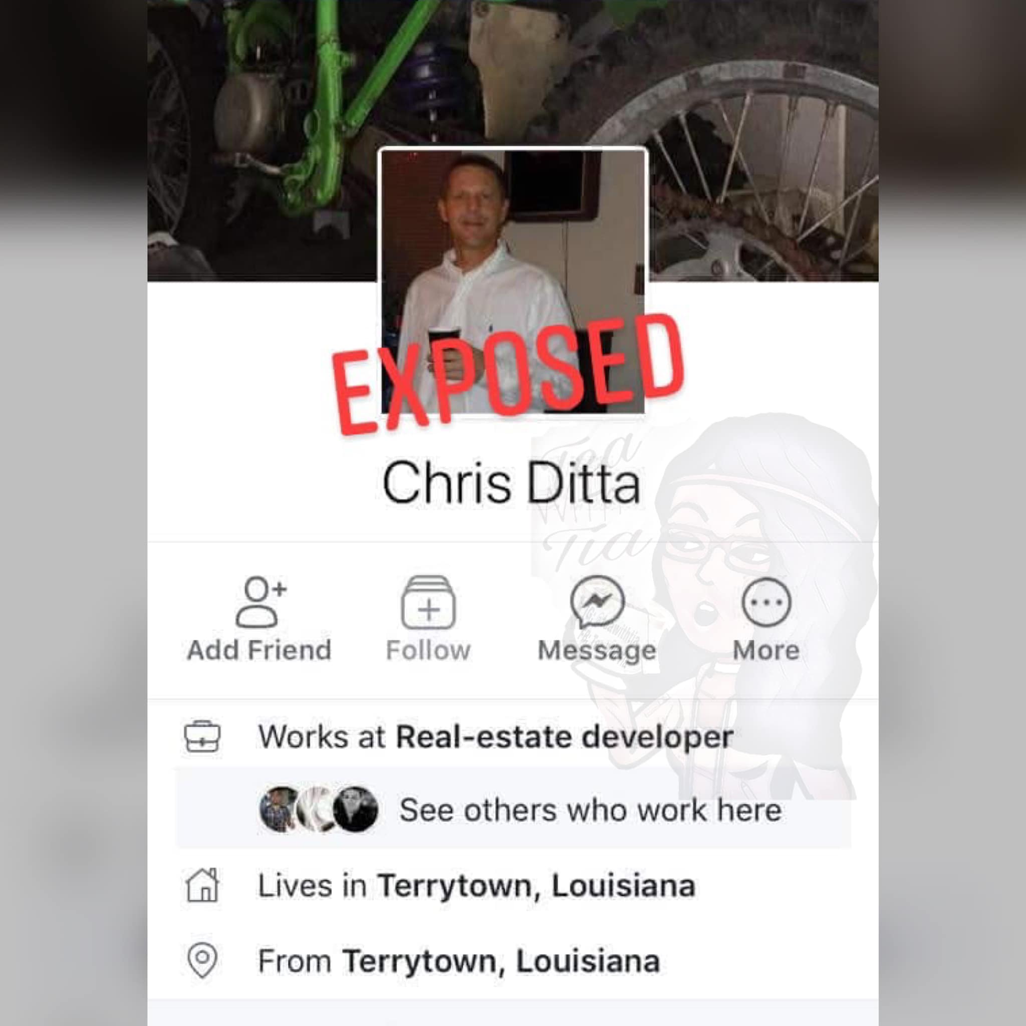 Tea With Tia - Chris Ditta who allegedly owns Creole... | Facebook