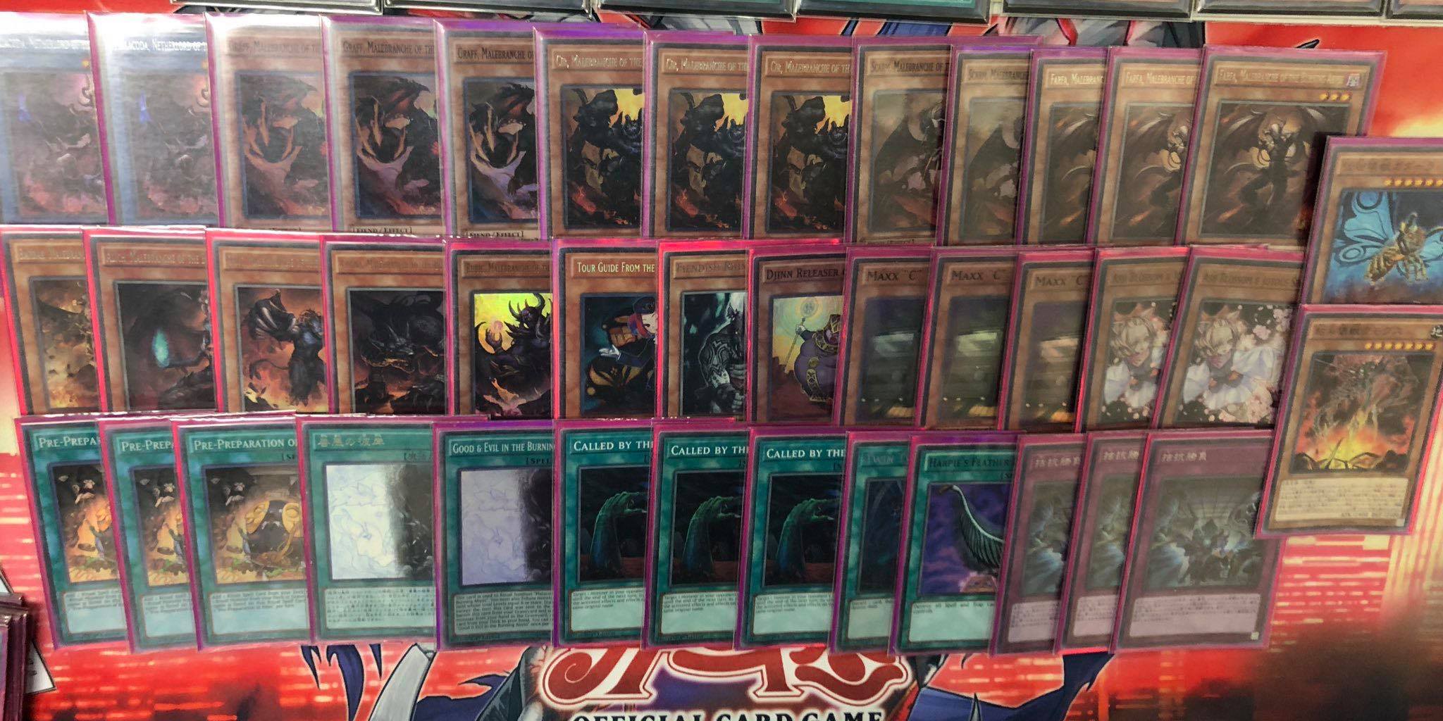 burning abyss yugioh deck Rubic, Malebranche of the [NECH-EN082] Ultra Rare Calcab, Malebranche of the Burning