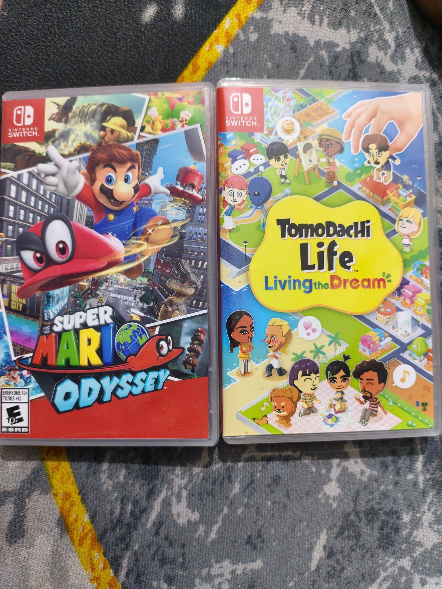 Nintendo Switch games for sale: Tomodachi Life and Super Mario