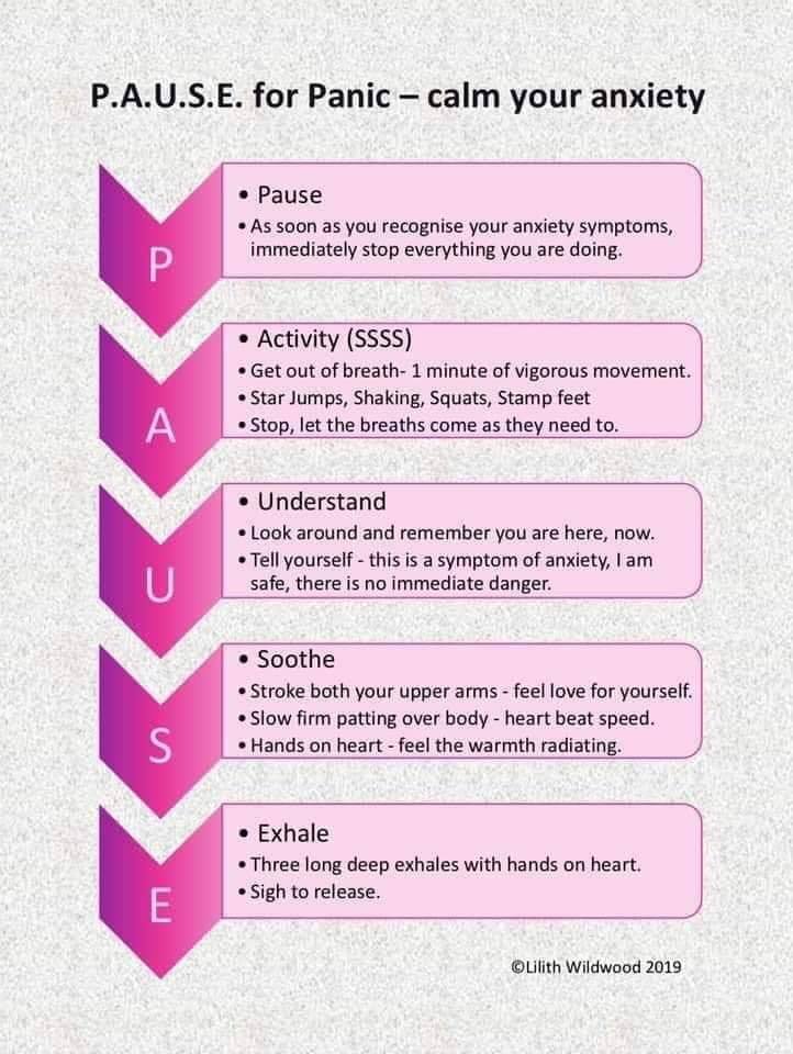 Elsen Academy Pauseforpanic Calm Your Anxiety Facebook