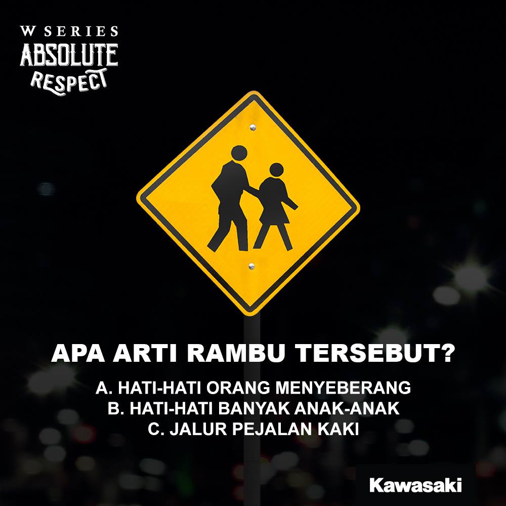 Demi keselamatan pengguna jalan,... - Absolute Respect